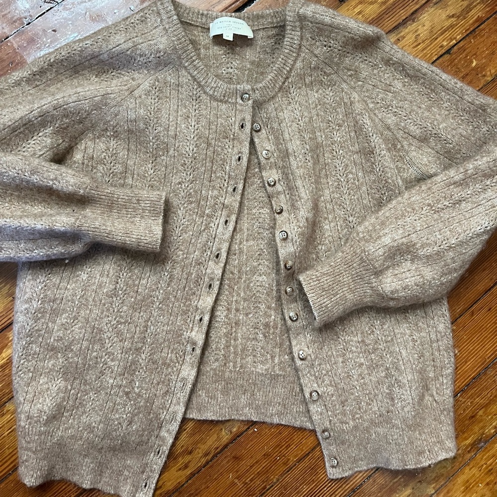 Sezane Button Up Cardigan